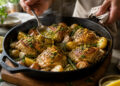 Skillet Brown Butter Chicken with Crispy Baby Potatoes