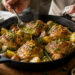 Skillet Brown Butter Chicken with Crispy Baby Potatoes