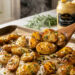 Crispy Dijon-Roasted Fingerling Potatoes with Tarragon