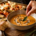Maple-Roasted Sweet Potato and Fennel Soup with Crispy Sage