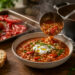 Smoky Roasted Tomato, Red Pepper and Barley Soup