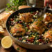 Mediterranean Baked Chicken with Spinach, Olives, and Feta