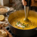 Lemony Turmeric Cauliflower and White Bean Soup