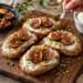 Citrus Ricotta Toast with Honeyed Figs and Pistachios