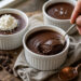 Dark Chocolate Espresso Pots de Creme with Sea Salt