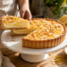 Lemon Mascarpone Tart with Honeyed Almond Crust