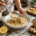 Creamy Roasted Cauliflower and White Bean Soup