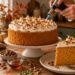 Spiced Pumpkin Chiffon Torte with Maple Meringue