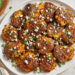 Crispy Smashed Potatoes with Harissa Vinaigrette