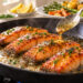 Pan-Seared Mustard Maple Salmon with Crispy Skin