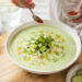 Chilled Cucumber, Dill and Yogurt Soup with Mint