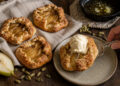 Brown Butter Pear Galette with Cardamom Sugar Crust