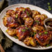 Honey-Soy Glazed Chicken with Sesame Smashed Potatoes