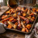 Brown Butter Balsamic Roasted Root Vegetables