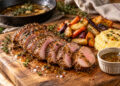 Brown Butter Herb Pork Tenderloin with Maple Glaze