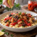 Zesty Mediterranean White Bean and Roasted Pepper Stew