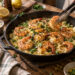 Garlic Lemon Butter Shrimp with Herbed Orzo and Peas