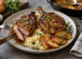 Crispy Skillet Pork Chops with Apple Cider Pan Sauce