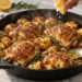 Skillet Lemon-Rosemary Chicken with Smashed New Potatoes