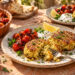 Savory Millet and Herb Breakfast Cakes with Roasted Tomato