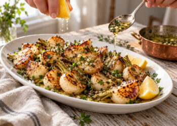 Crisp Oven-Roasted Baby Turnips with Garlic-Herb Butter